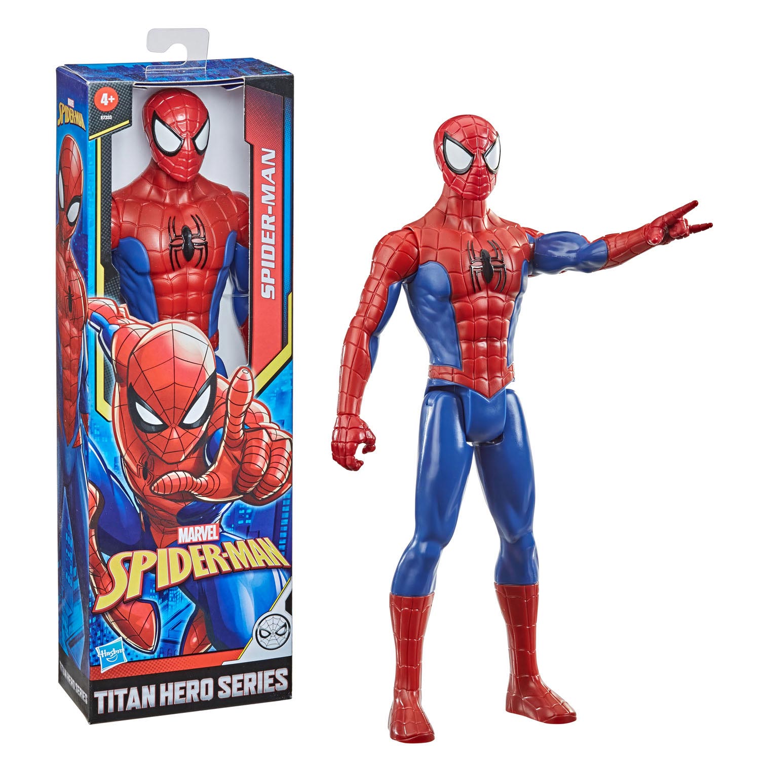Hasbro Marvel Spiderman Titan Heroes Speelfiguur, 30cm