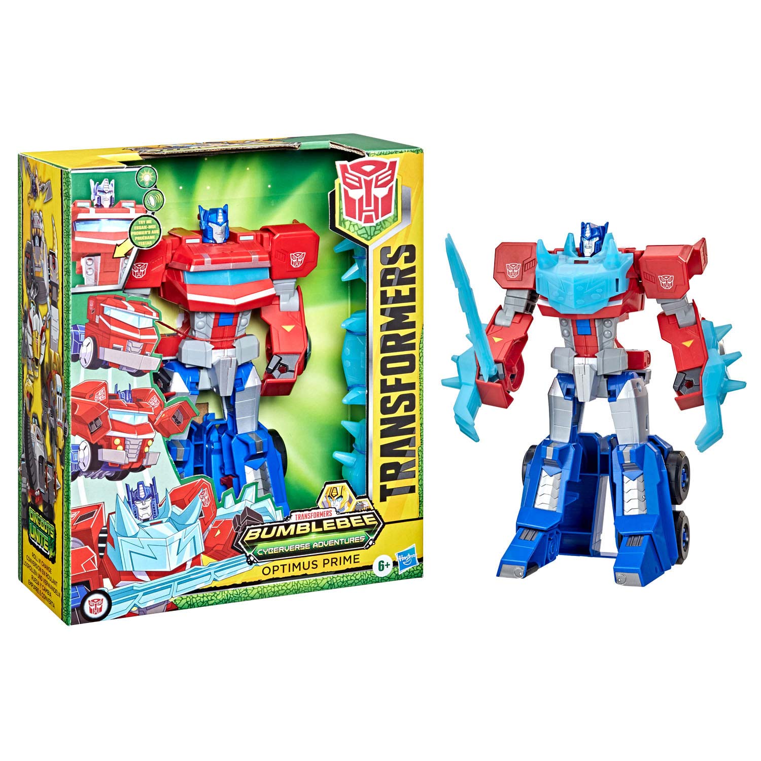 Transformers Cyberverse Roll and Transform – Optimus Prime