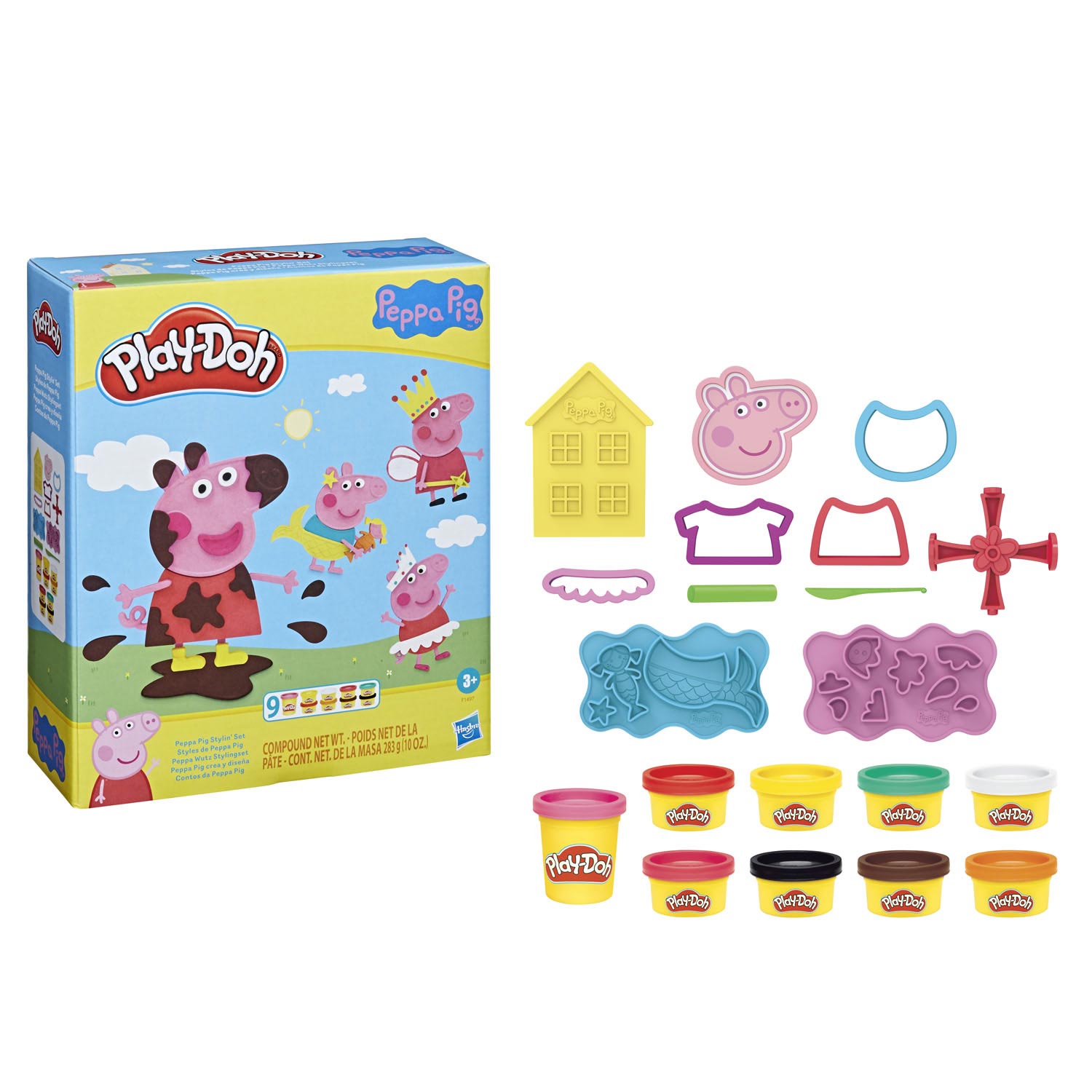 Ensemble de coiffure Play-Doh Peppa Pig