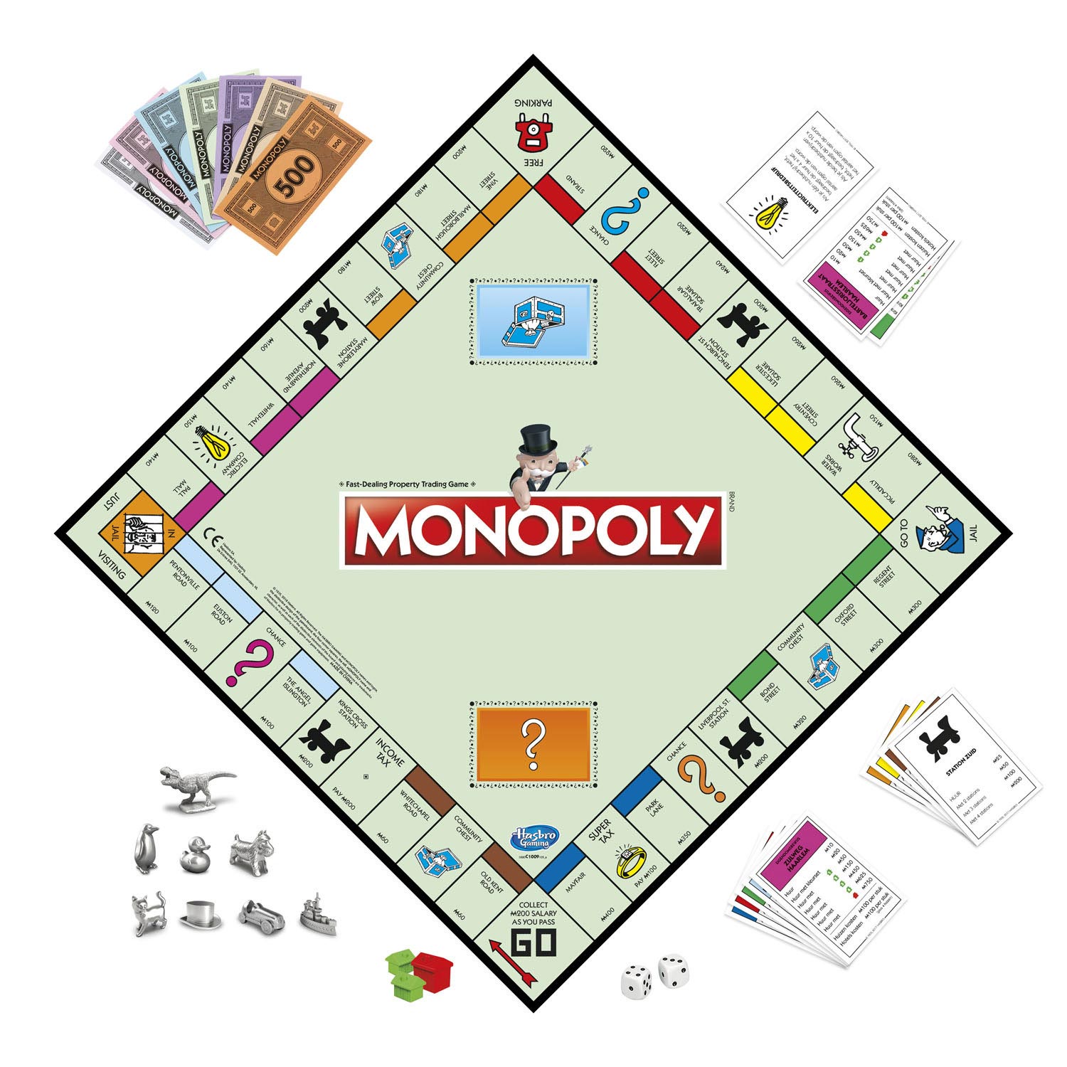 energie Stuwkracht Verplicht Monopoly Classic - Bordspel online kopen? | Lobbes Speelgoed