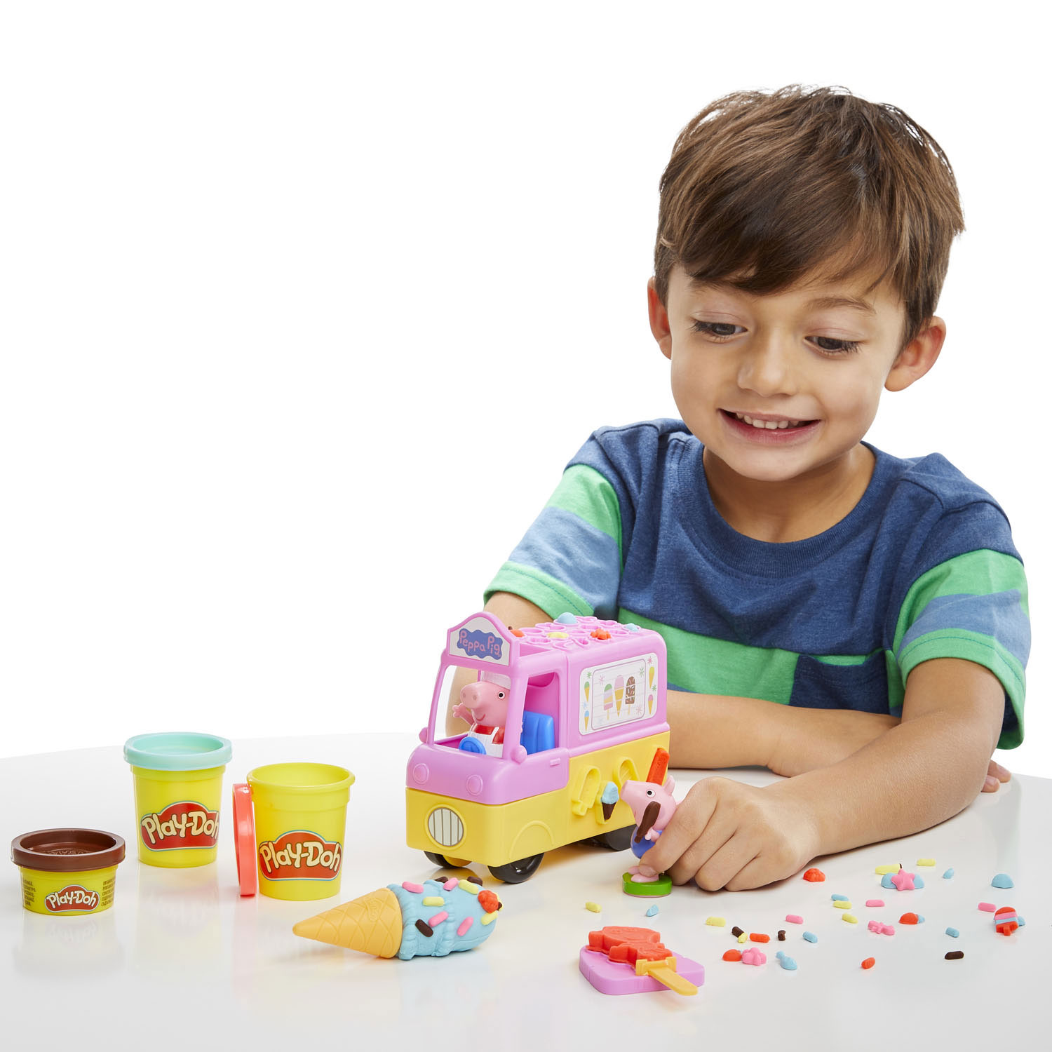 Play-Doh Peppas Ice Cream – Spielset aus Ton