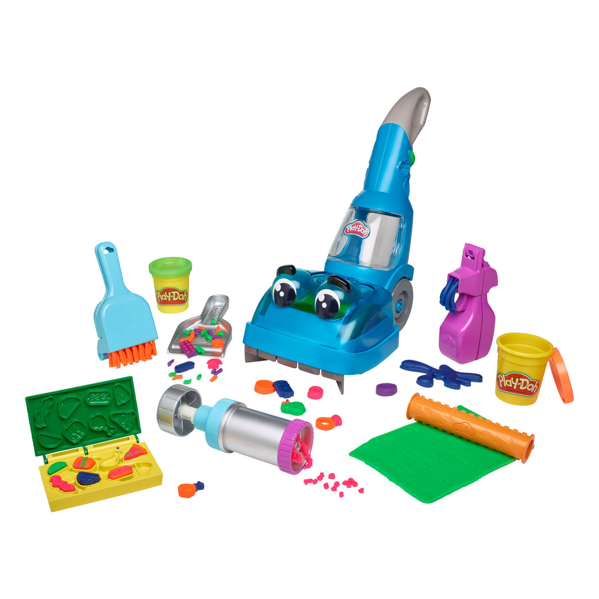 Play-Doh Zoom Zoom Aspirateur et kit de nettoyage