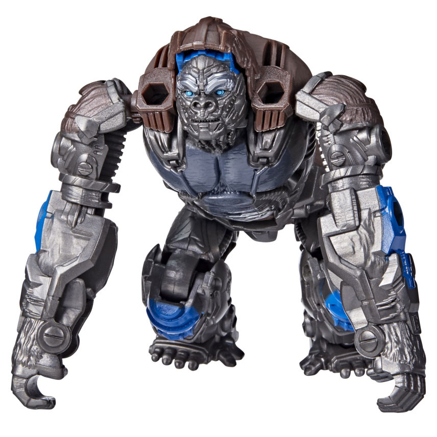 Transformers Rise of the Beasts Beast Combiner Figurines d'action – Optimus Primal et Skullcruncher