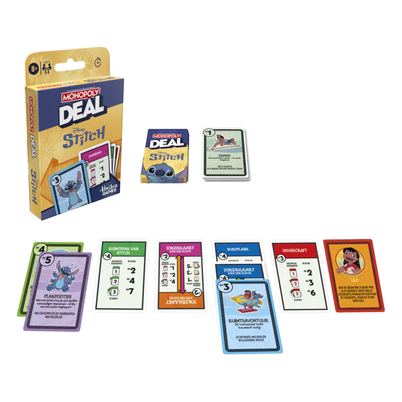 Monopoly Deal Disney Stitch