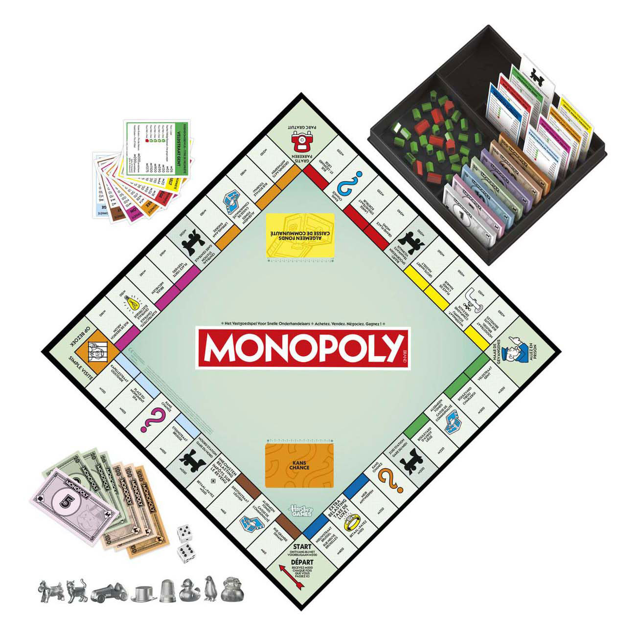 Monopoly Classic Renewed Edition Belgien