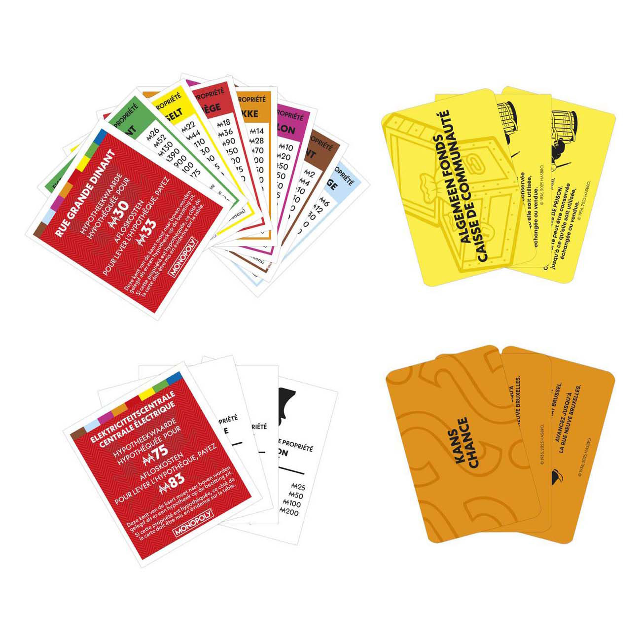 Monopoly Classic Renewed Edition Belgien