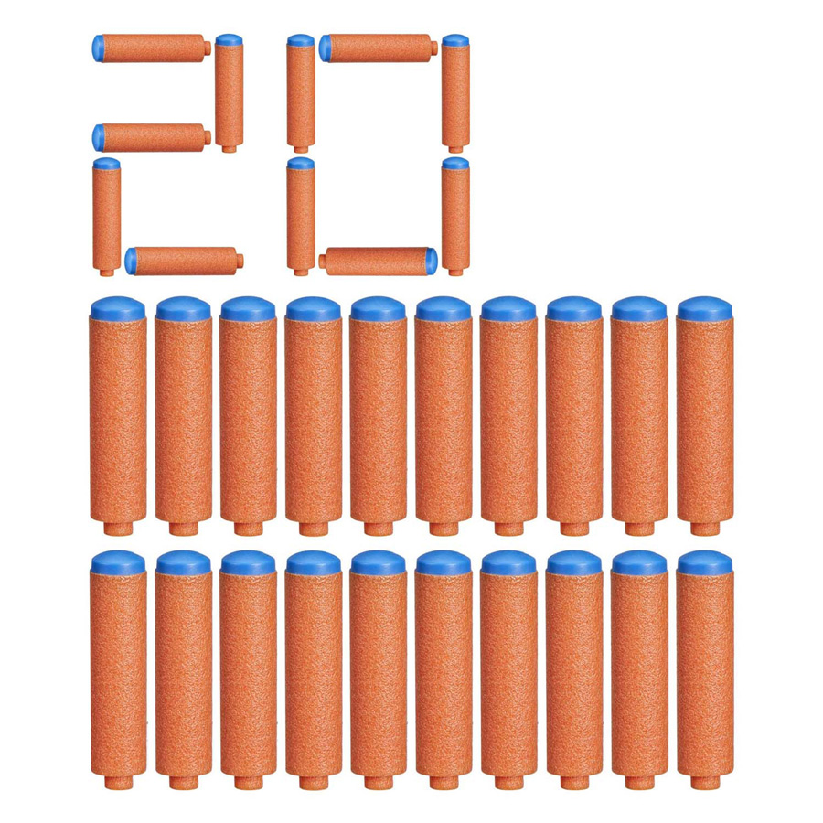 20 fléchettes Nerf série N1