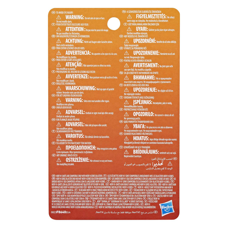 20 fléchettes Nerf série N1