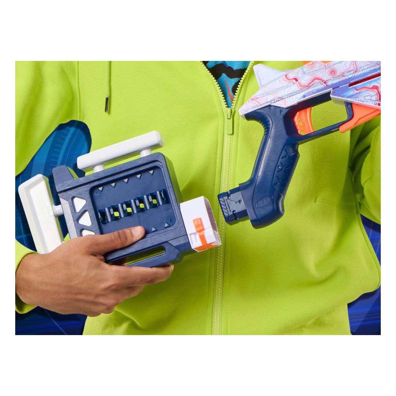 Nerf Loadout Arctic Zerostriker Blaster