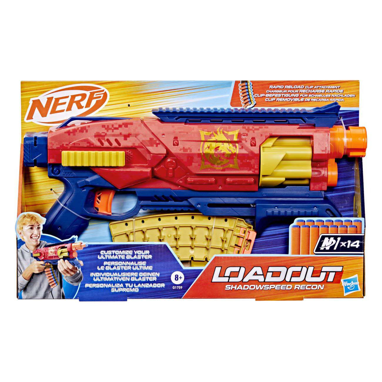 Nerf Loadout Shadowspeed Recon Blaster