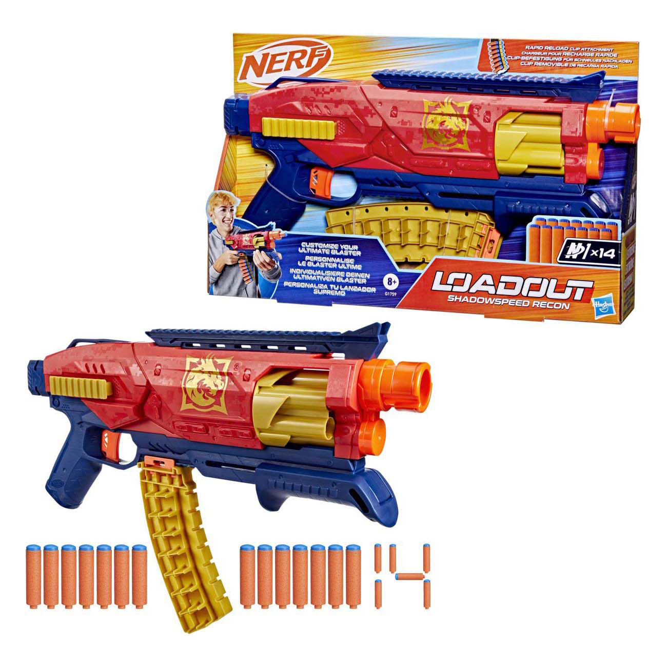 Nerf Loadout Shadowspeed Recon Blaster