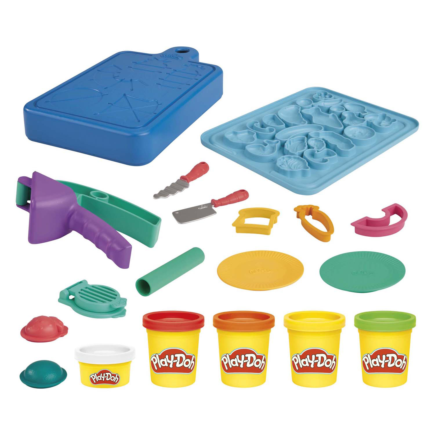Play-Doh Kleine Chef Start Set - 4 Kleipotjes