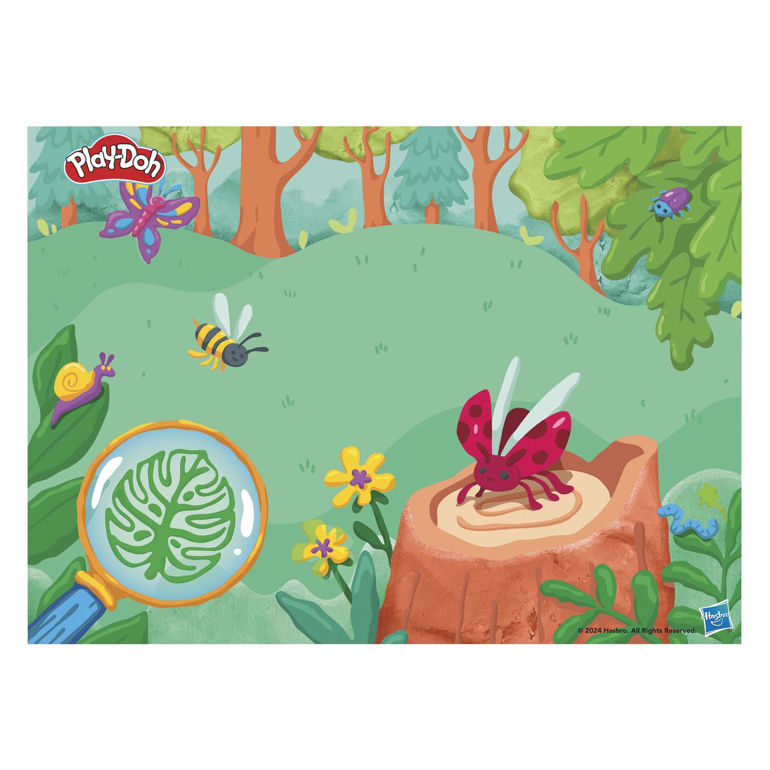 Play-Doh-Mikroskop mit Licht – 5 Tontöpfe