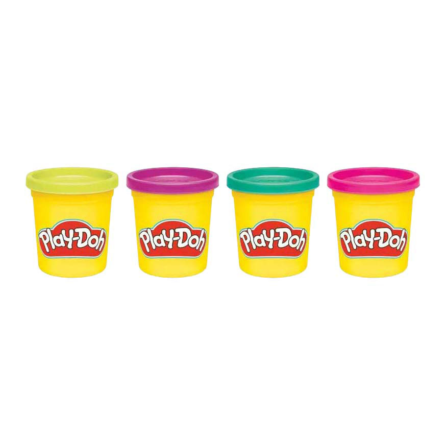 Play-Doh Lively - 4 pots en argile