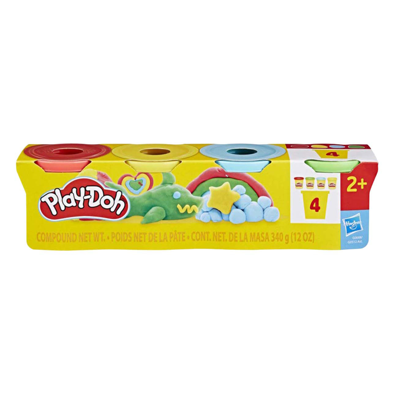 Play-Doh Classic – 4 Tontöpfe