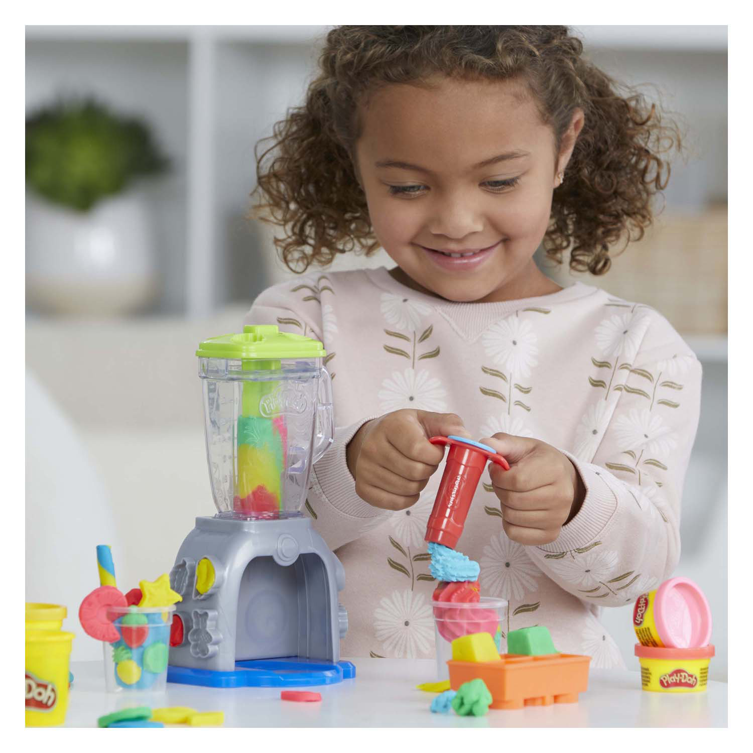 Play-Doh Swirlin' Smoothies Blender - 5 Kleipotjes