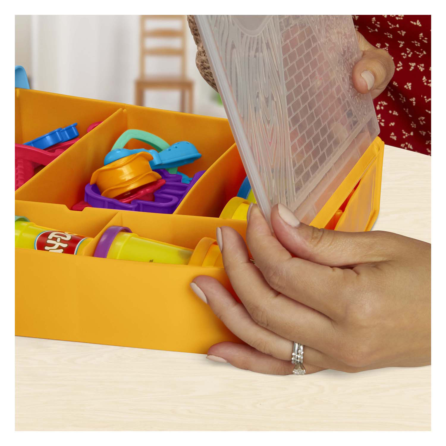 Play-Doh Aufbewahrungsset für Fantasietiere – 8 Tontöpfe