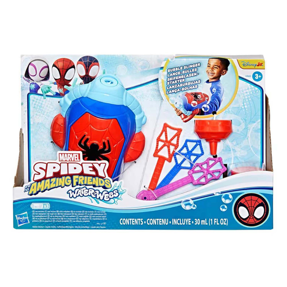 Spidey Water-Webs Bellenblaasmachine - Met Bellenblaas