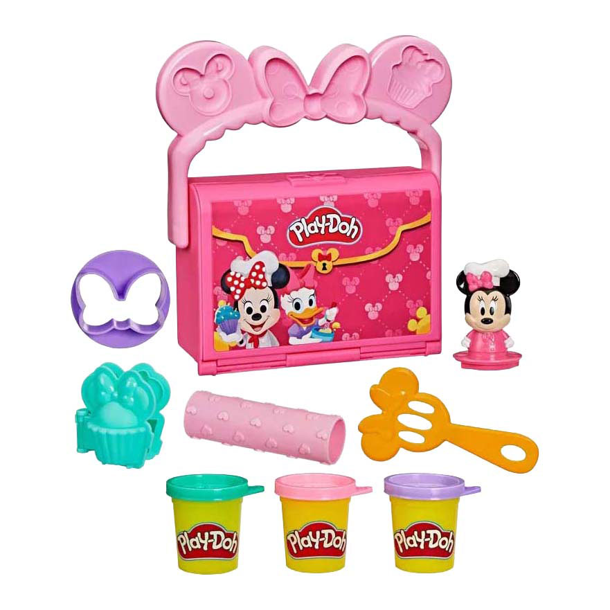 Play-Doh  Disney Junior Bakkerij Speelset - 3 Kleipotjes