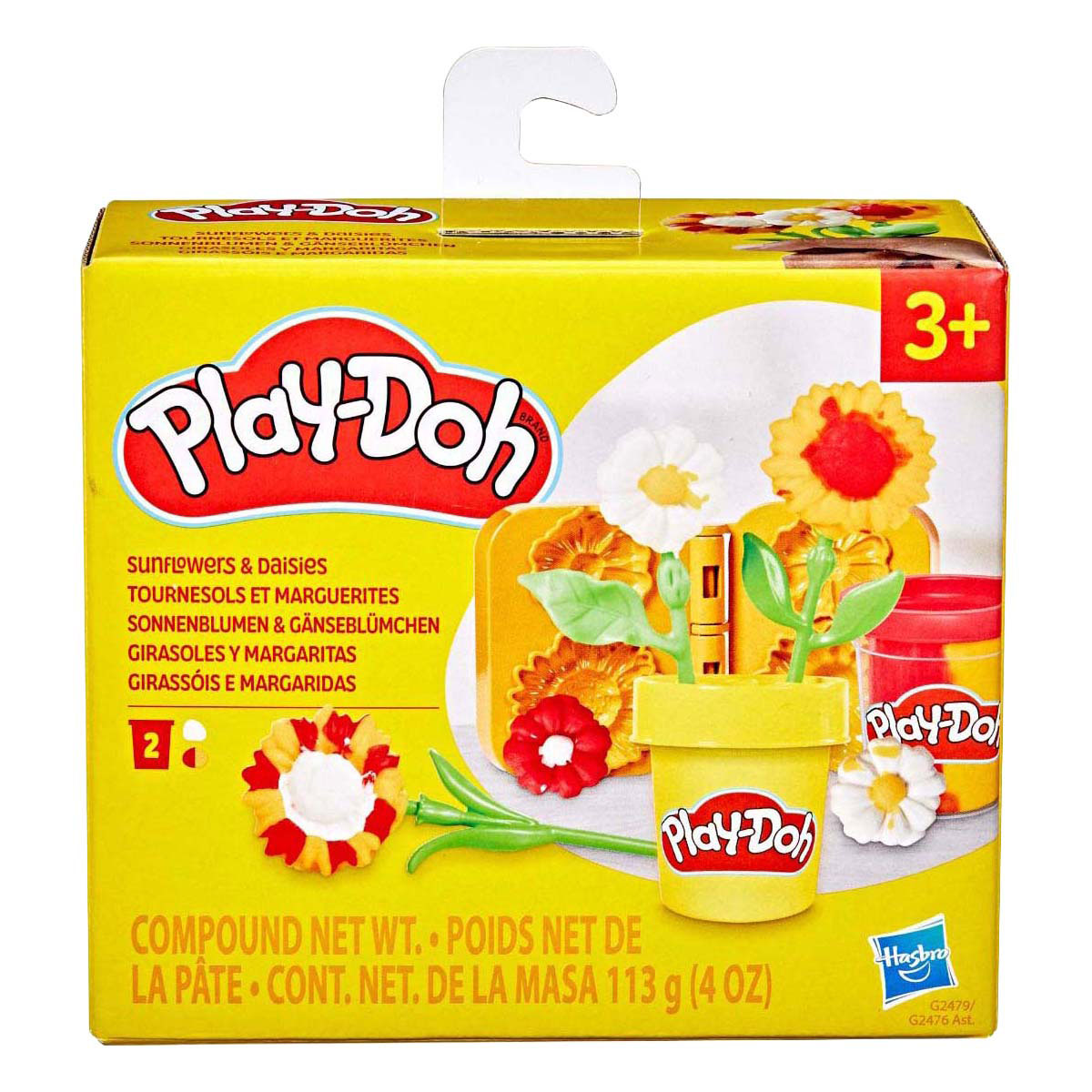 Play-Doh Mini-Rosen, 2 Tontöpfe