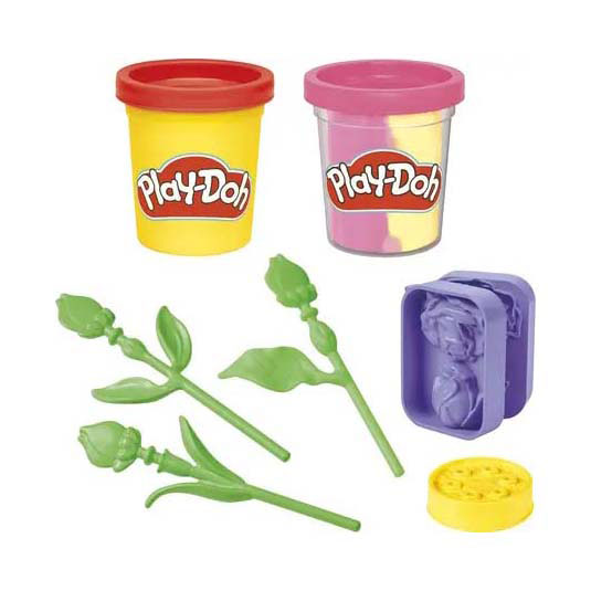 Play-Doh Petites Fleurs Roses 2 Pots en Terre Cuite