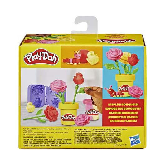 Play-Doh Petites Fleurs Roses 2 Pots en Terre Cuite