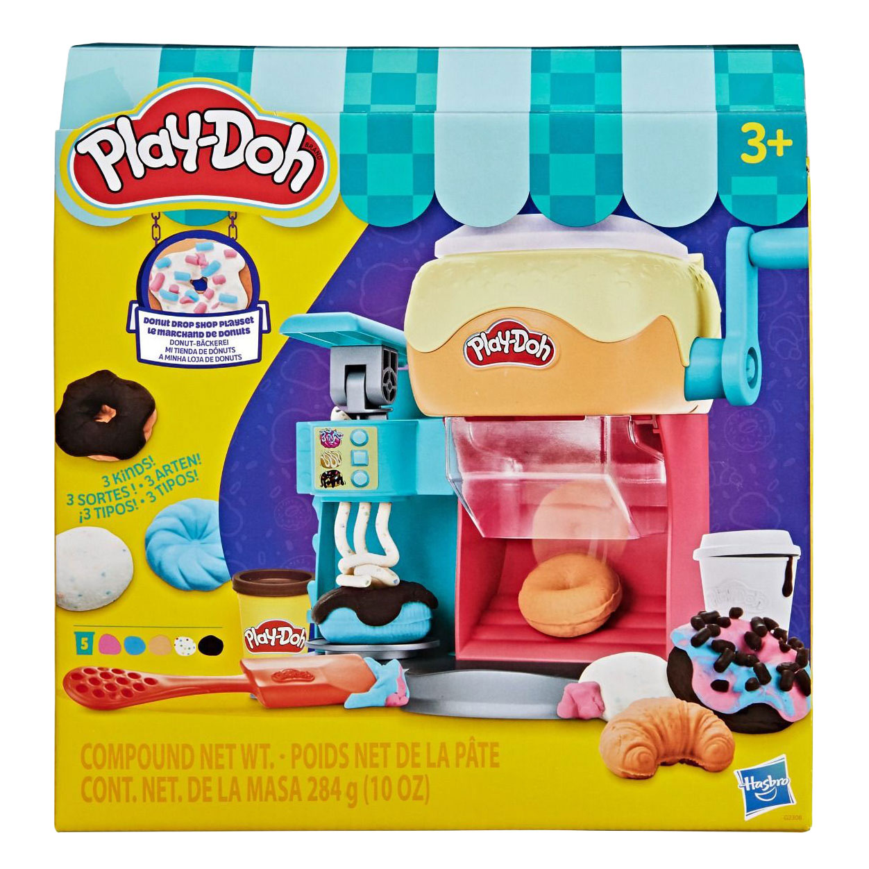 Play-Doh Donutshop Set - 5 Kleipotjes