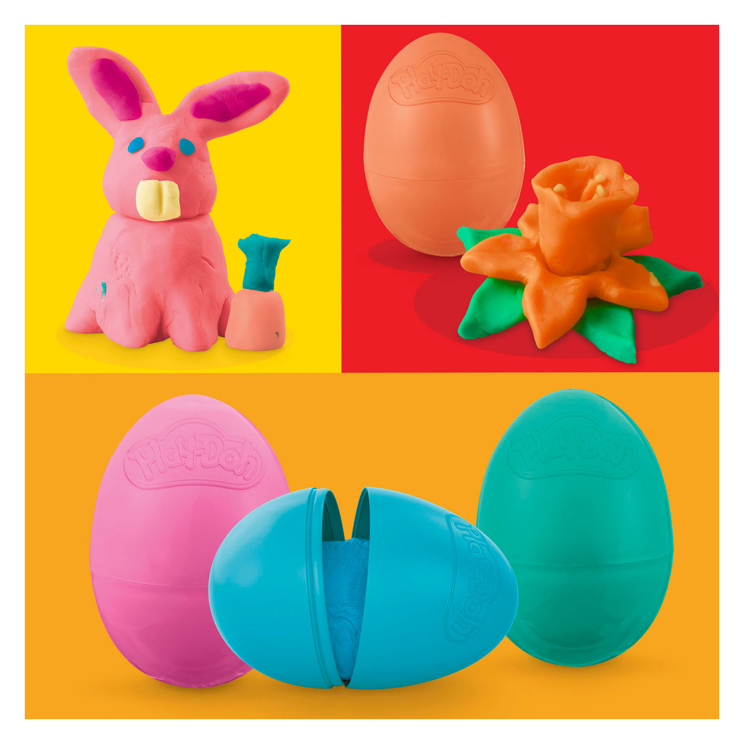 Play-Doh Osterset – 9 Tontöpfe