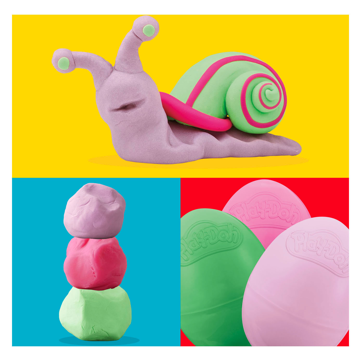 Play-Doh Osterset – 9 Tontöpfe