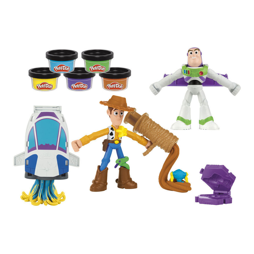 Play-Doh Toy Story 5 - Coffret de pâte à modeler - 5 pots en argile