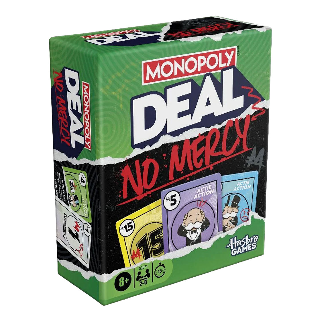 Monopoly Deal No Mercy Kaartspel