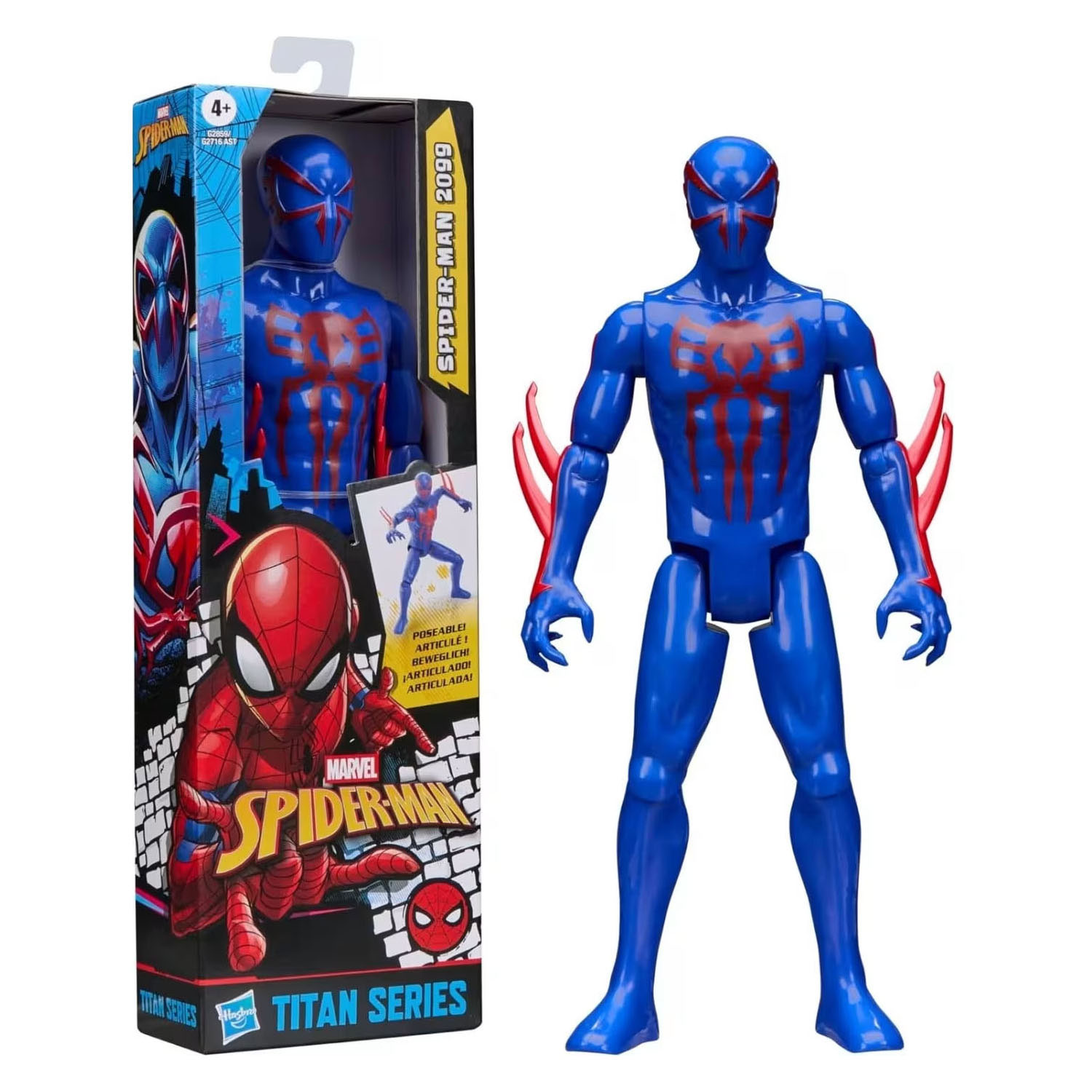 Marvel Spider-Man Titan Series Spider-Man 2099 Speelfiguur