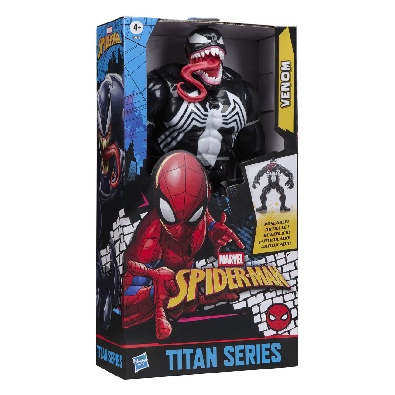 Marvel Spider-Man Titan Series Venom Speelfiguur