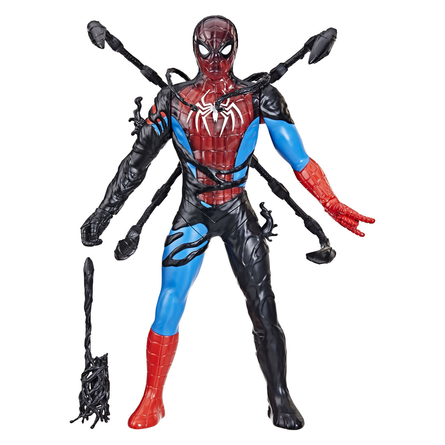 Figurine articulée Marvel Spider-Man Venom contre Spider-Man Liquid Shifter