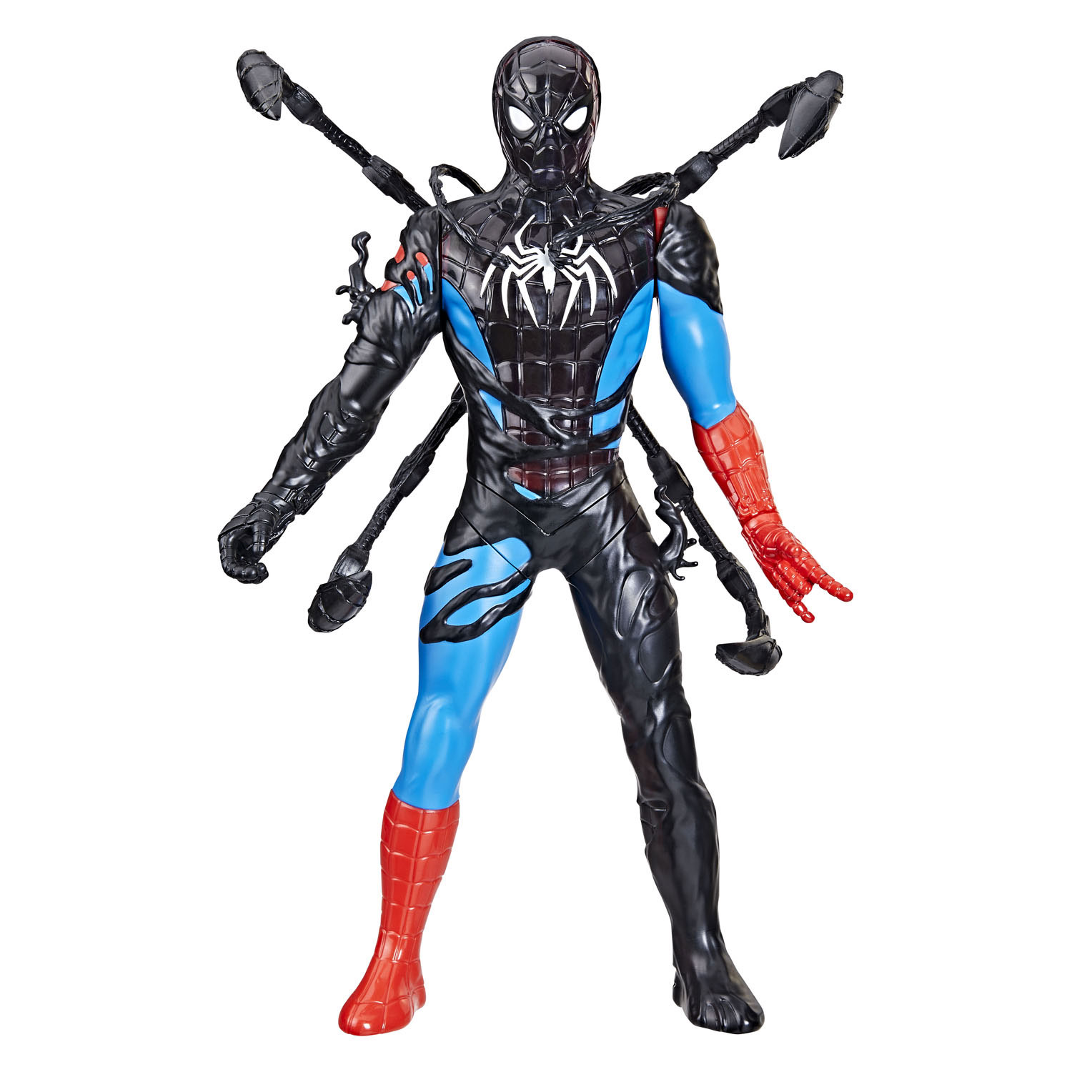 Figurine articulée Marvel Spider-Man Venom contre Spider-Man Liquid Shifter
