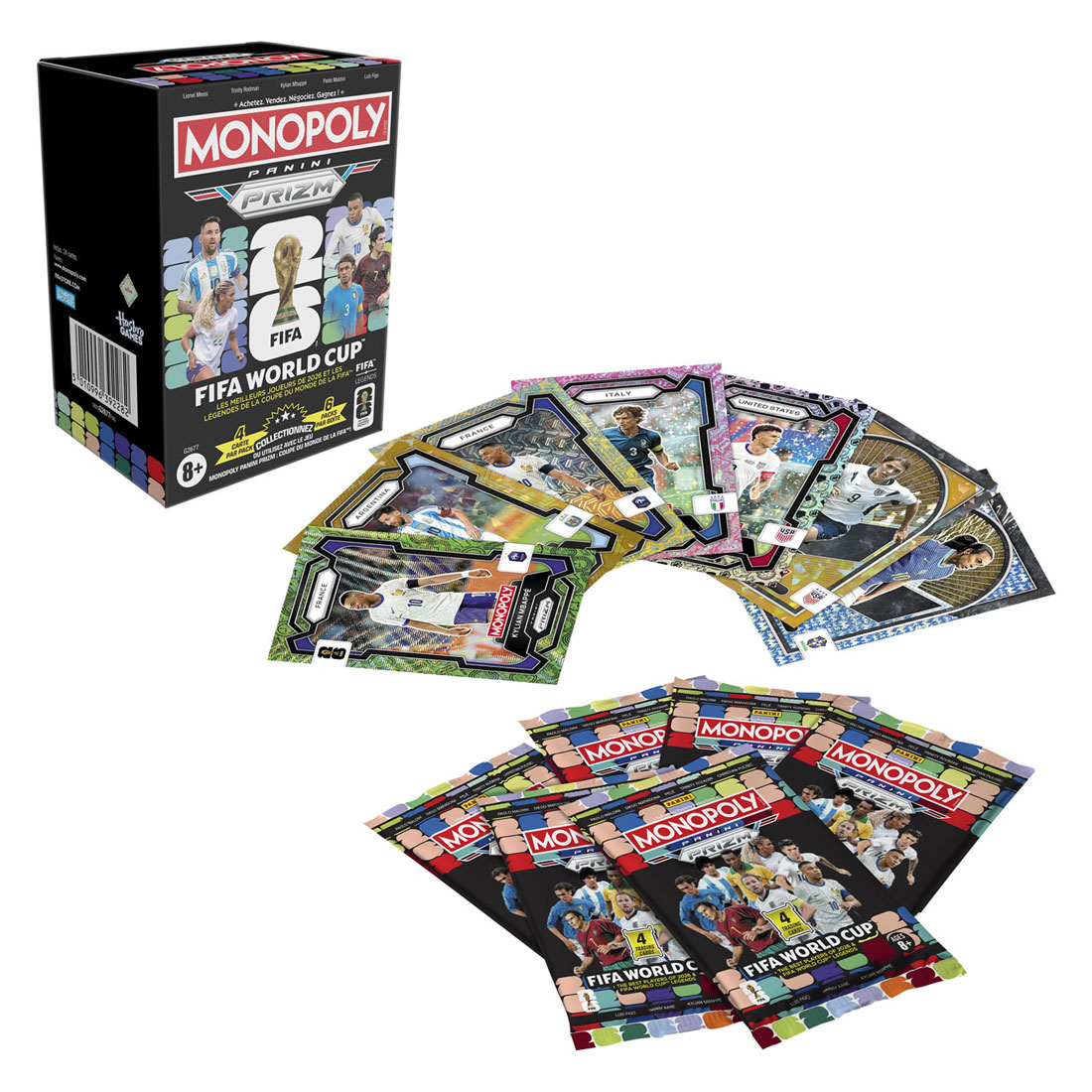 Monopoly Panini Prizm: FIFA Weltmeisterschaft Boosterbox