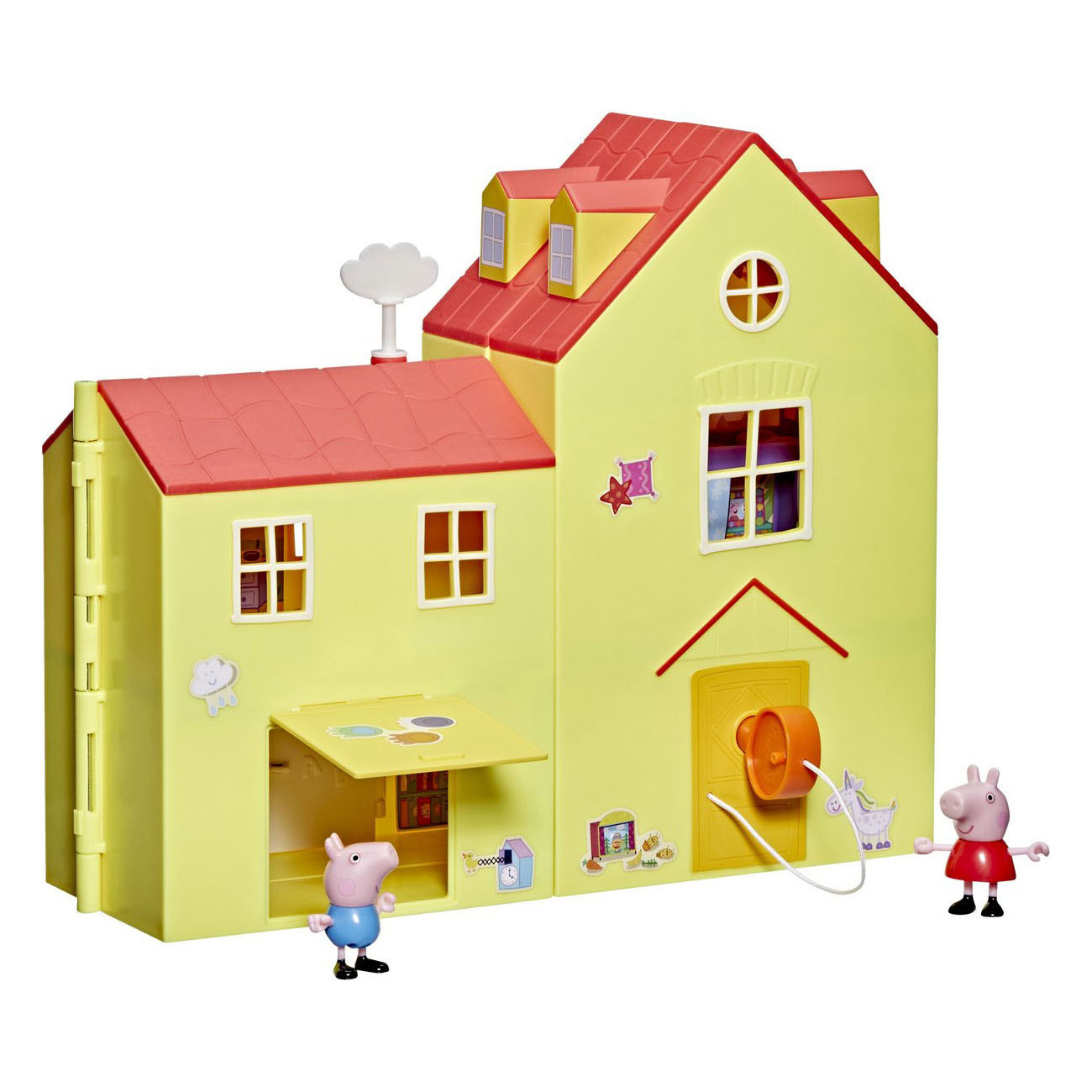 Peppa Pig Peppa's Grote Familiehuis - 16dlg.