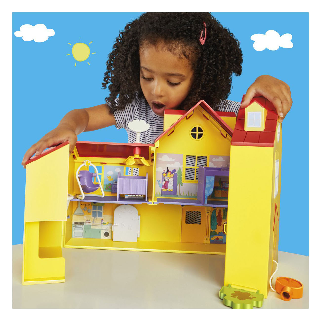 Peppa Pig Peppa's Grote Familiehuis - 16dlg.