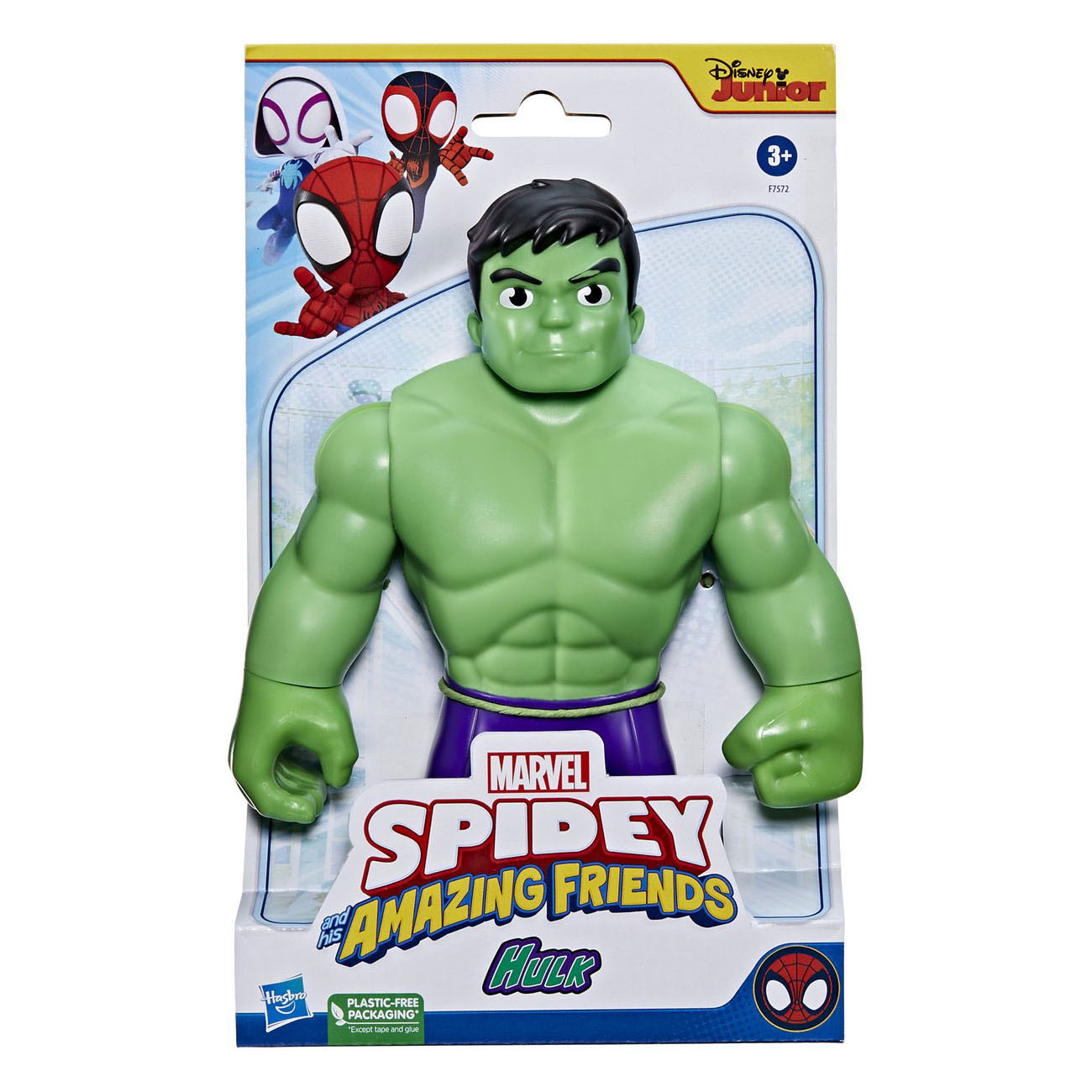 Figurine articulée Marvel Spidey et HAF Hulk surdimensionnée
