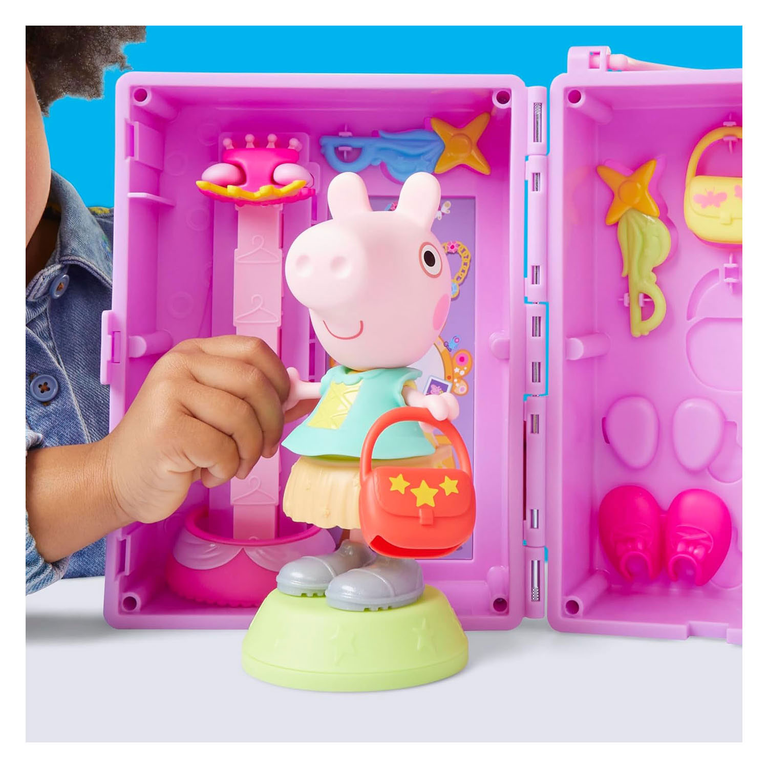 Peppa Pig Kledingkast Speelset
