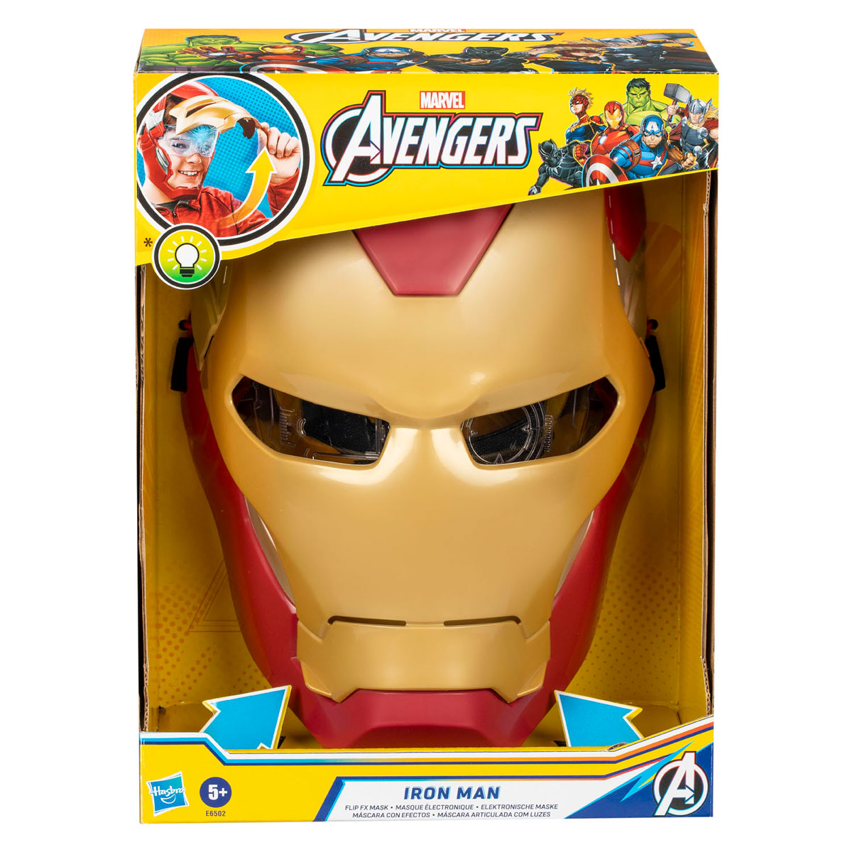 Avengers Iron Man Flip FX Masker