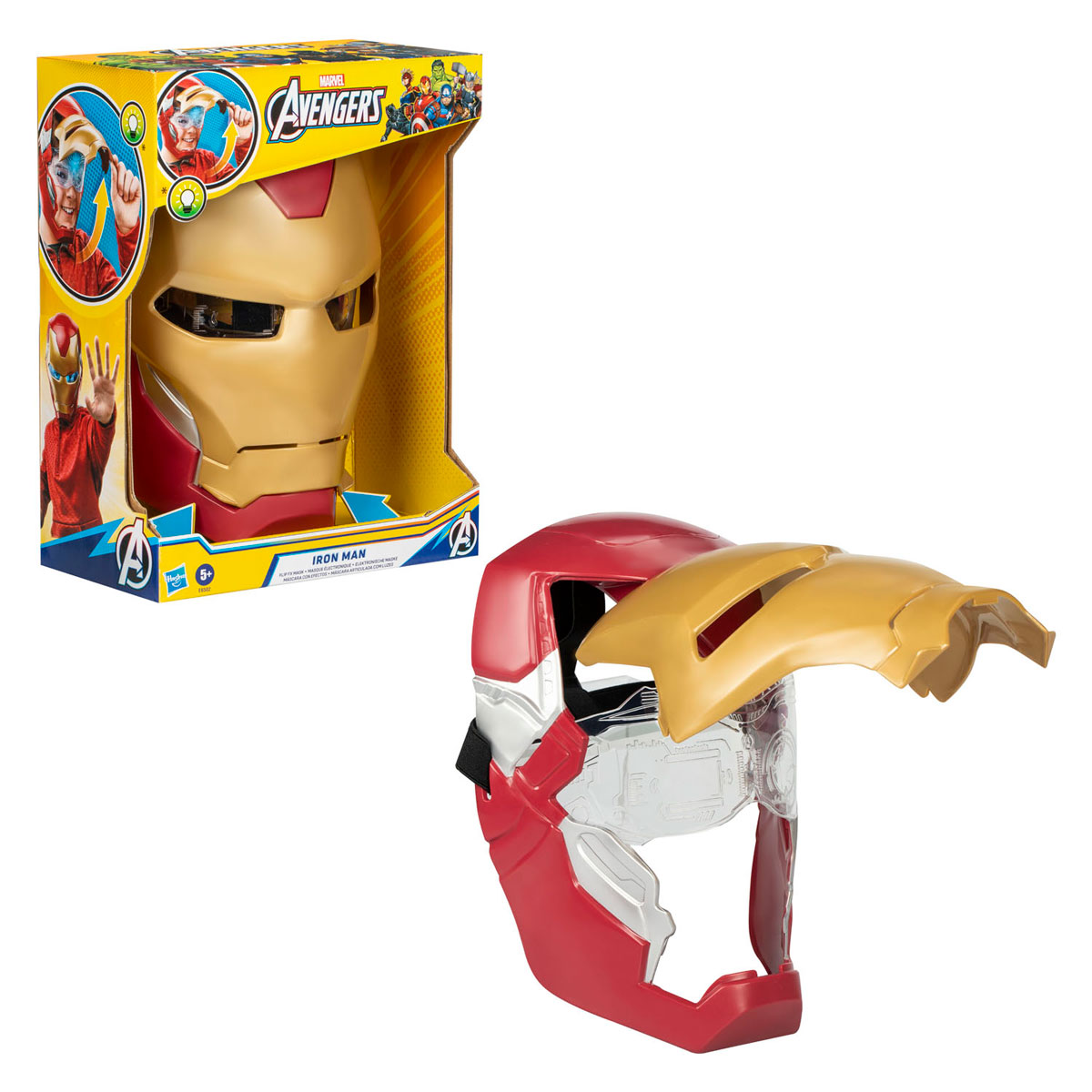 Avengers Iron Man Flip FX Masker
