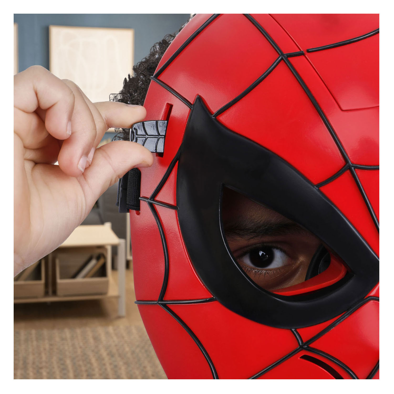 Masque à effets lumineux Marvel Spider-Man