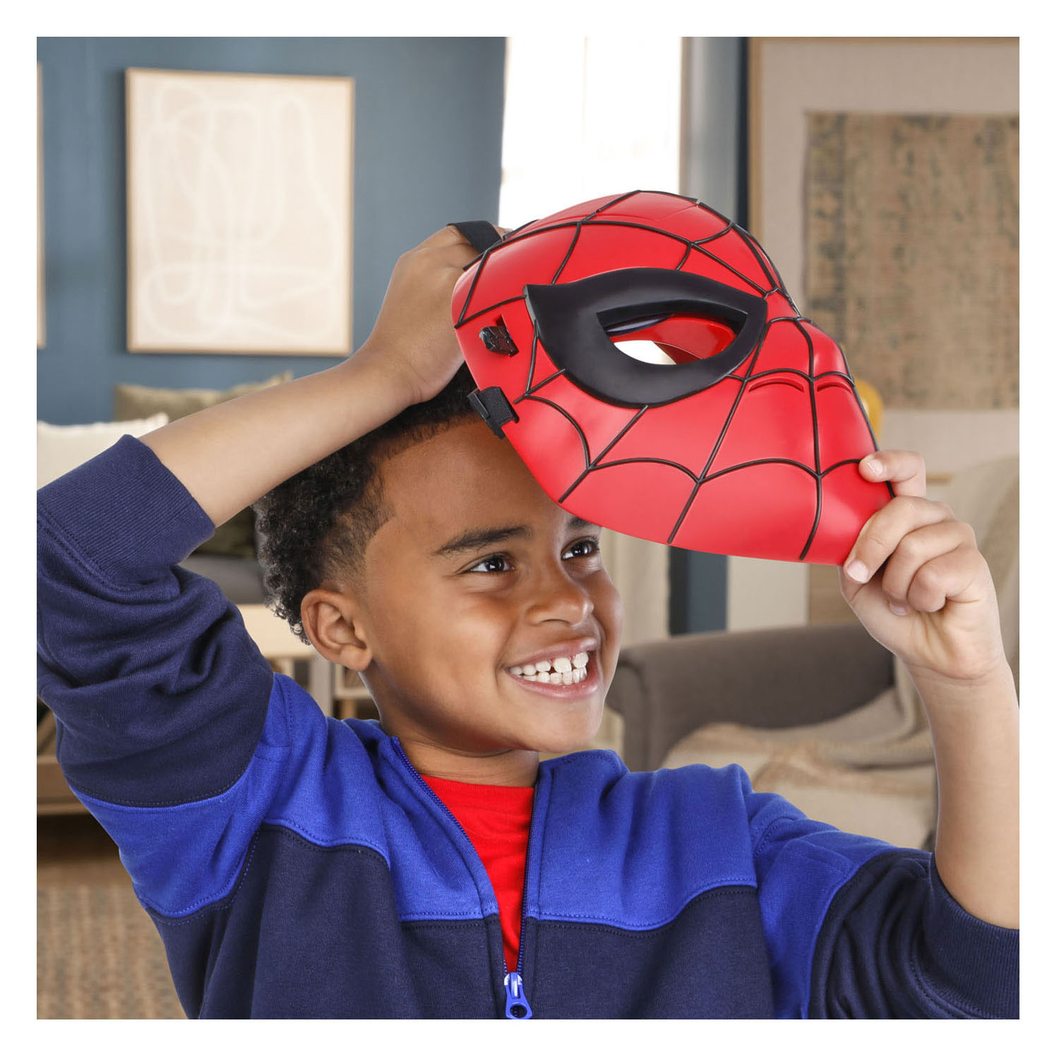 Masque à effets lumineux Marvel Spider-Man