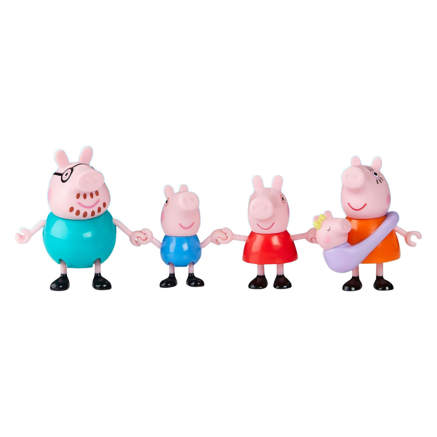 Peppa Pig Familie Speelset - 5dlg.