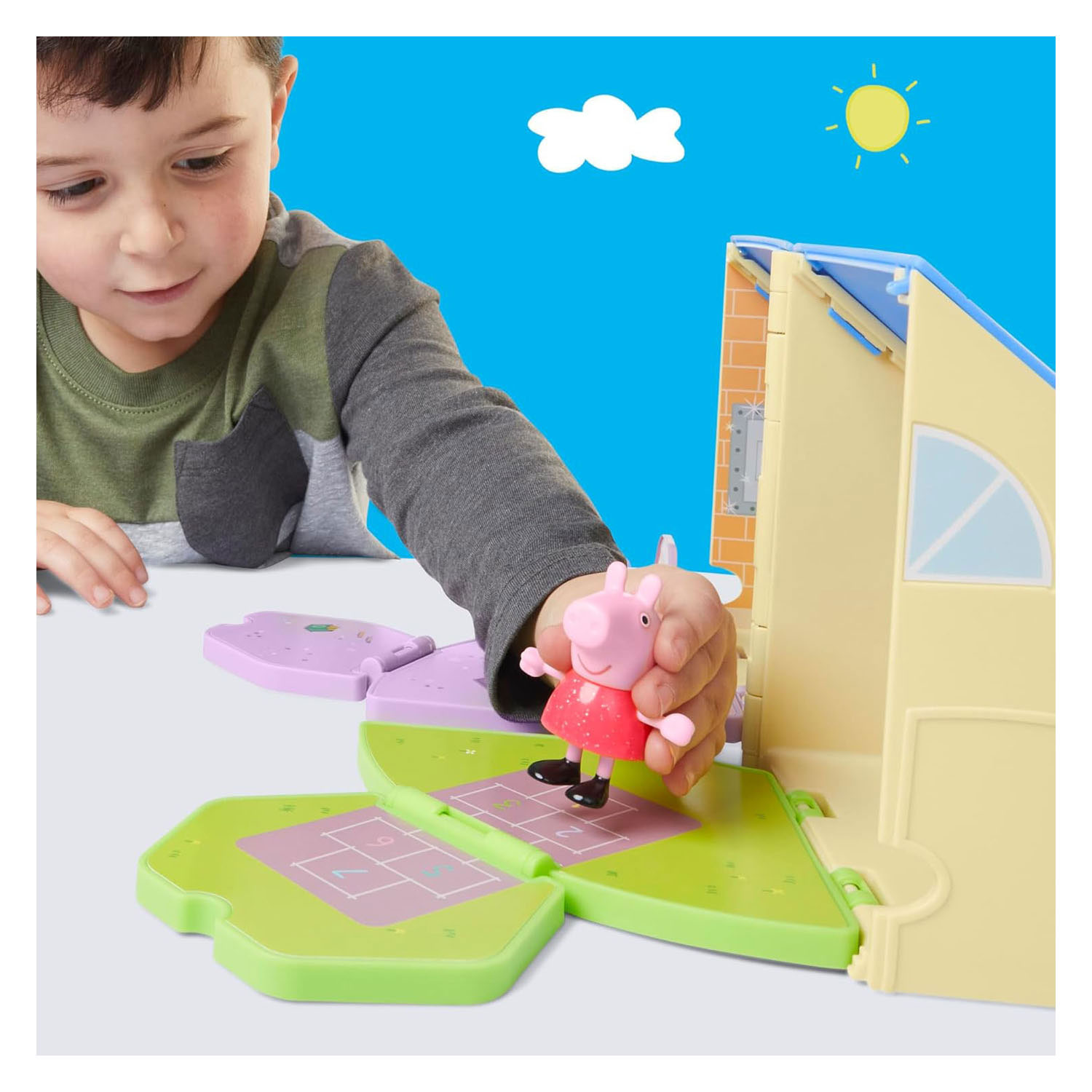 Peppa Pig Open Klaslokaal Speelset