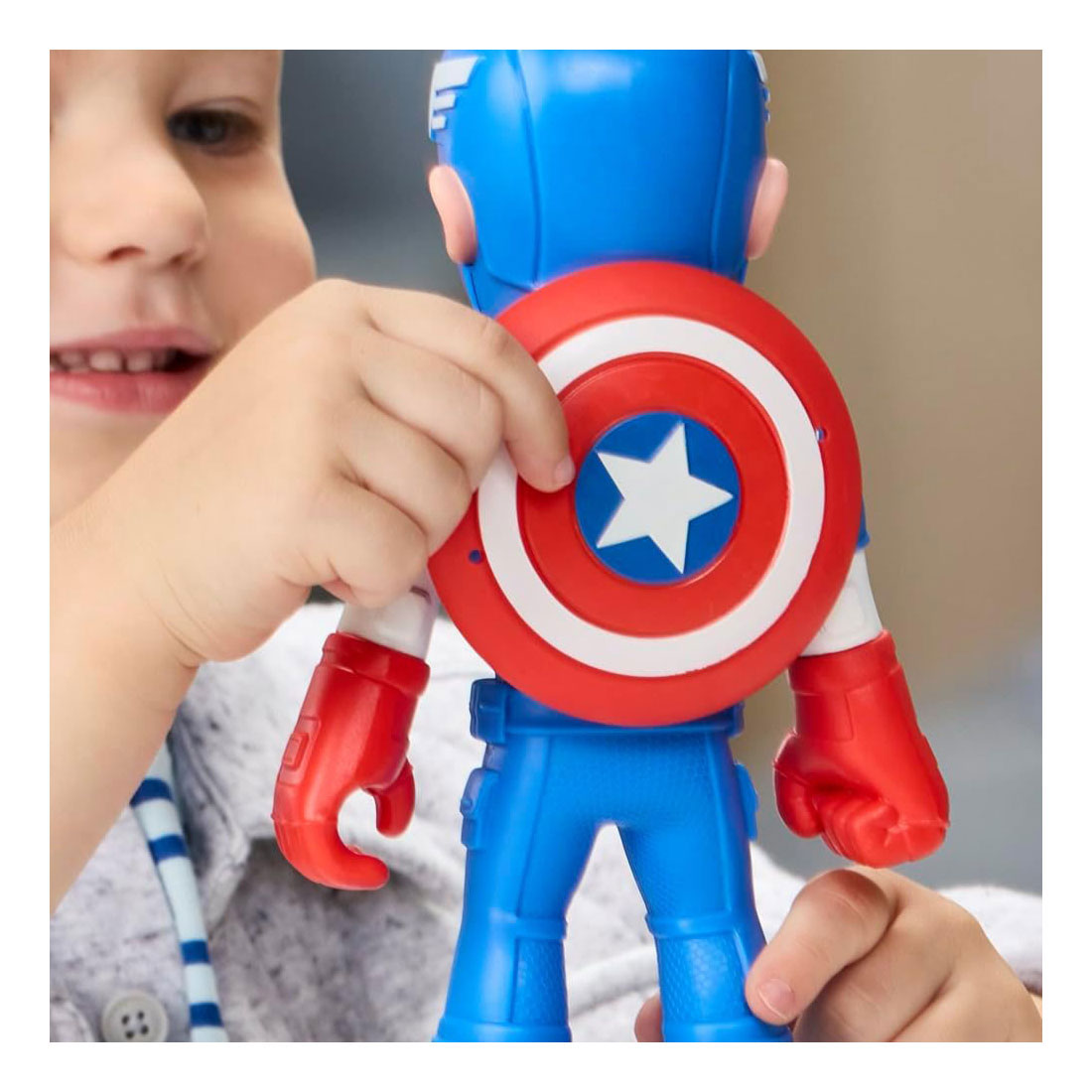 Spidey et ses amis incroyables Captain America Supersized Speelfiguur