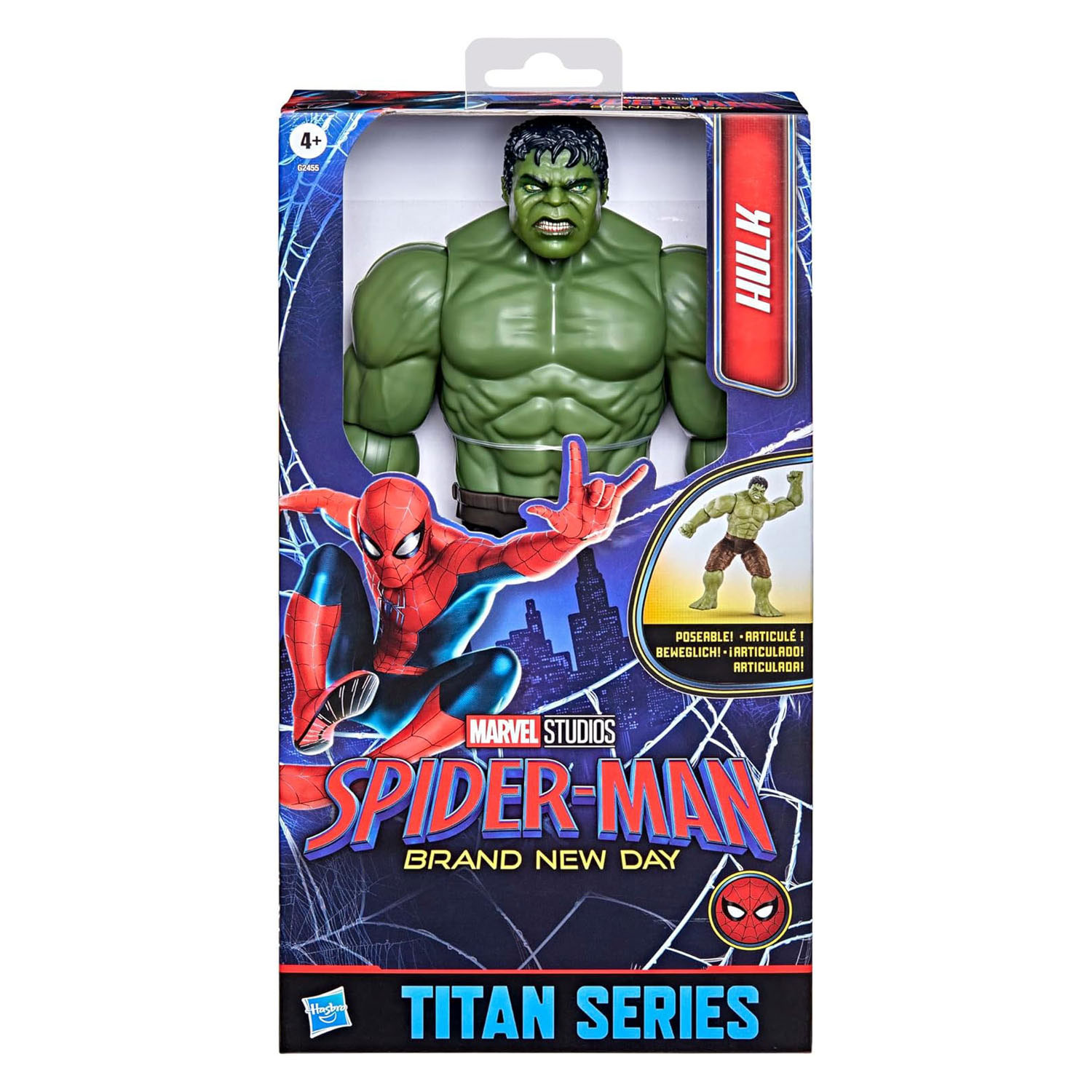 Marvel Spiderman Titan Series Hulk Speelfiguur