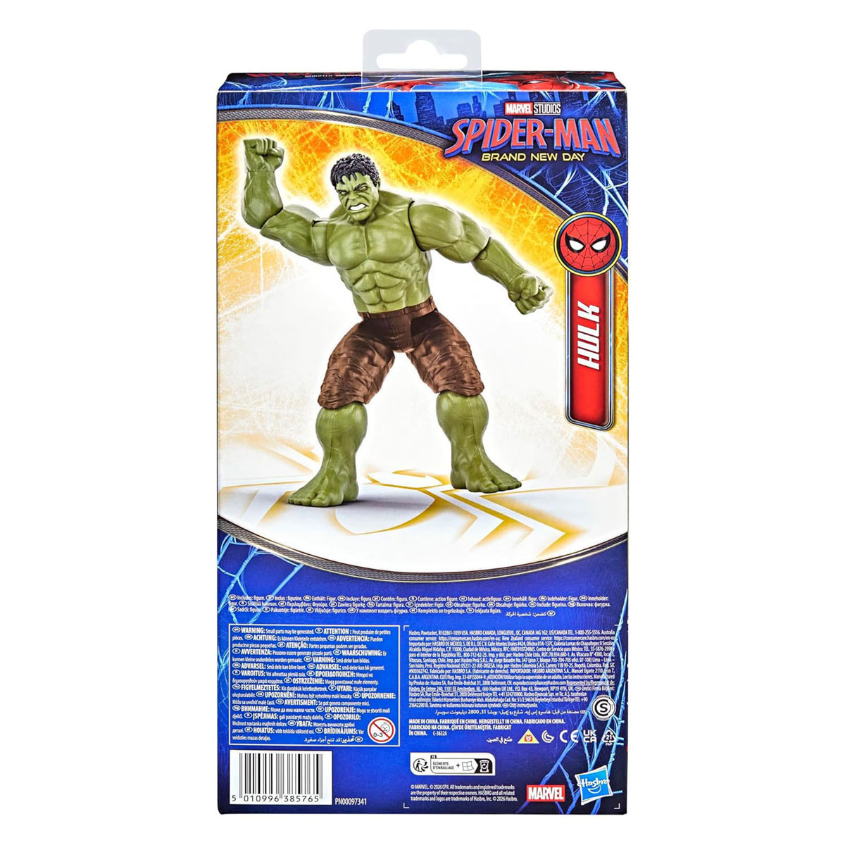 Marvel Spiderman Titan Series Hulk Speelfiguur