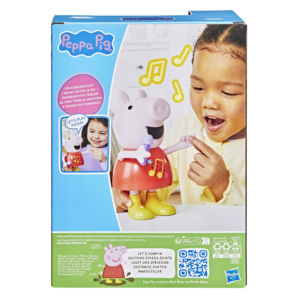 Peppa Pig Praat en Zing Interactief Figuur